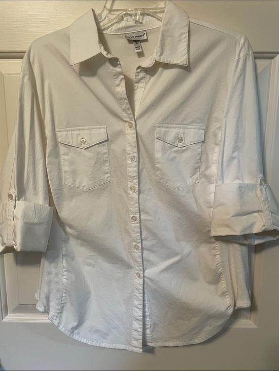 Harve Benard Tops - Gently used harve benard White Casual Button-Down Shirt